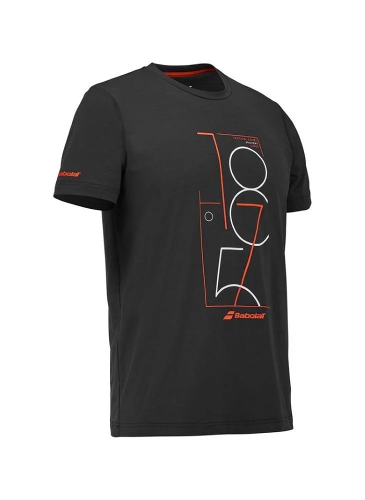 Babolat Babolat Men EXERCISE GRAPHIC TEE MEN Black/Black 4MTG017
